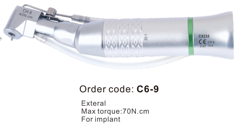 HPC6-9 implant 201 Contra angle